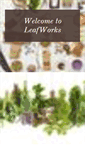 Mobile Screenshot of leafworks.com